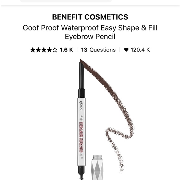 Benefit eyebrow - Picture 1 of 2